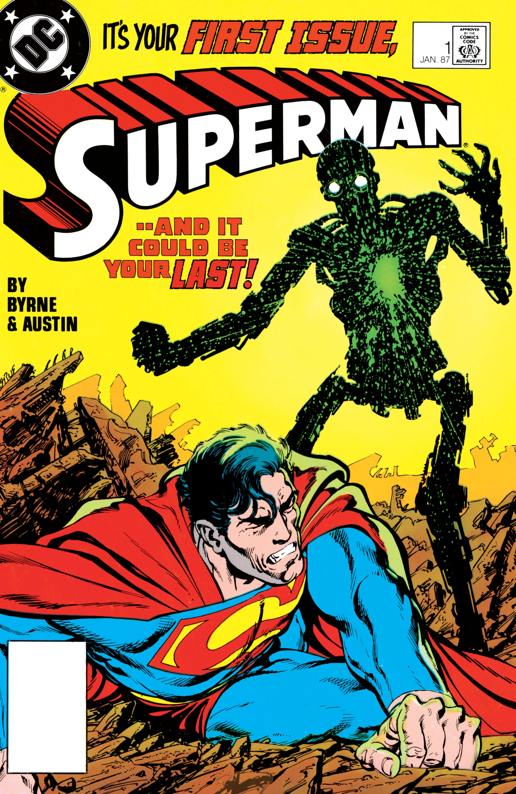 Superman #1 (DC, 1986 — Cover A) cover